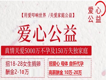 五指山捐卵助孕生子 爱心志愿者招募